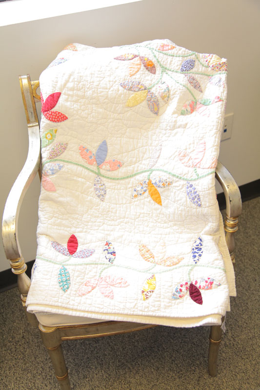 APPLIQUE QUILT. American  20th