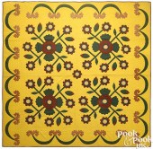 APPLIQUé ROSE OF SHARON QUILT,