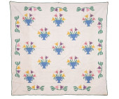 APPLIQUE TULIP QUILT<br>Appliq