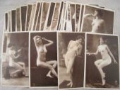 Approx. 38 postcards of nudes