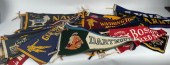APPROX. 48 VINTAGE FELT PENNAN