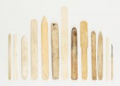 APPROX. THIRTEEN BONE SEWING I