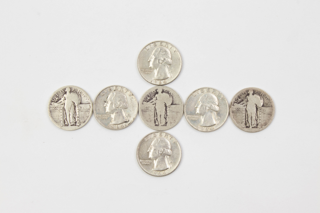 (APPROXIMATE LOT OF 315) 90% SILVER