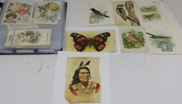 APPROXIMATELY 133 ADVERTISING CARDS