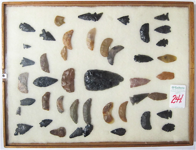 APPROXIMATELY 40 NATIVE AMERICAN
