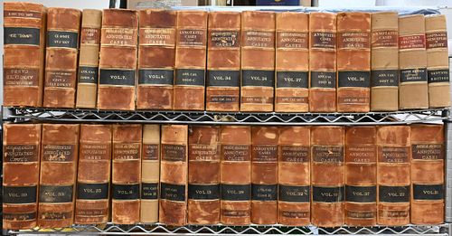 APPROXIMATELY 50 LEATHERBOUND