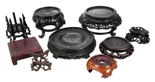 APPROXIMATELY 60 ASIAN CARVED