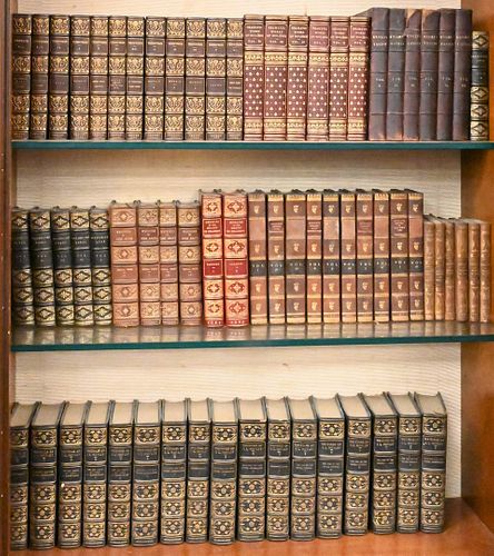 APPROXIMATELY 69 LEATHERBOUND