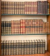 APPROXIMATELY 69 LEATHERBOUND