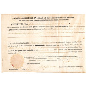 APRIL 1, 1825 JAMES MONROE HEA