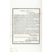 APRIL 15, 1865 U.S. NAVY ORDER