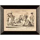 APRIL 1774 ORIGINAL ENGRAVED P