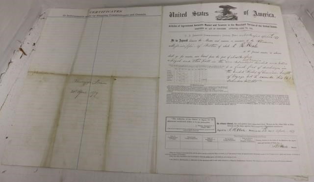 APRIL 24, 1879 DOCUMENT: ARTICLES