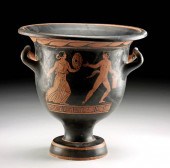 APULIAN RED-FIGURE BELL KRATER