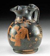 APULIAN RED-FIGURE CHOUS - NUD