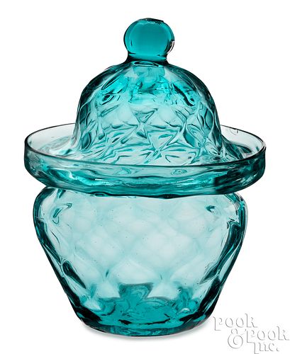 AQUA GLASS PATTERN MOLDED SUGAR