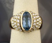 AQUAMARINE, DIAMOND AND EIGHTE