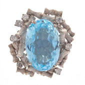 AQUAMARINE, DIAMOND, PALLADIUM