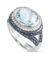 AQUAMARINE, DIAMOND, SAPPHIRE