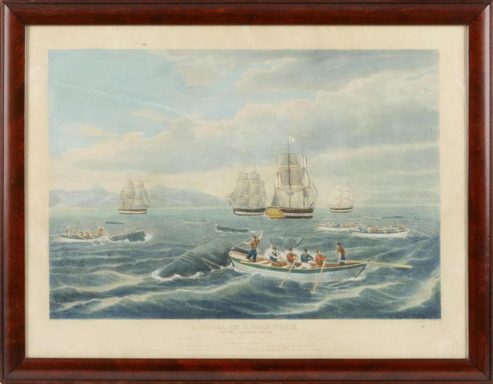 AQUATINT AND HAND-COLORED ENGRAVING