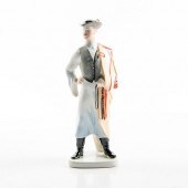 AQUINCUM PORCELAIN FIGURINE HU
