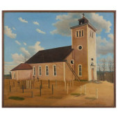 A.R. LINDHOLM: CHURCH<br>Oil o