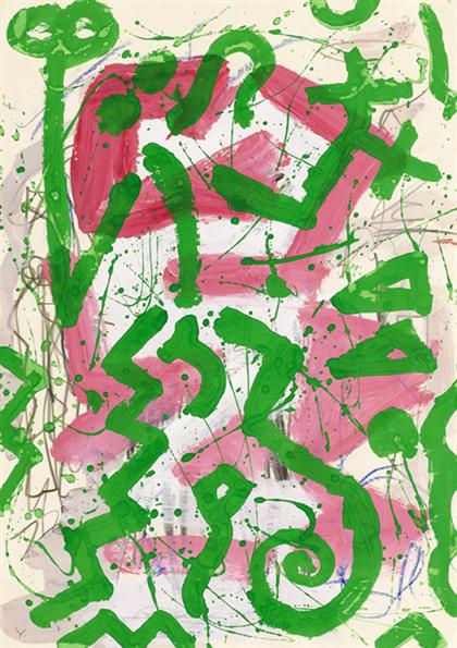 A.R. PENCK  (german b. 1939) 