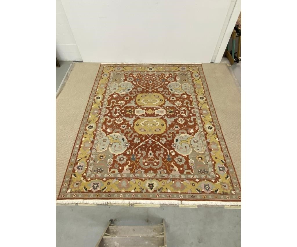 Arabesque style room size carpet