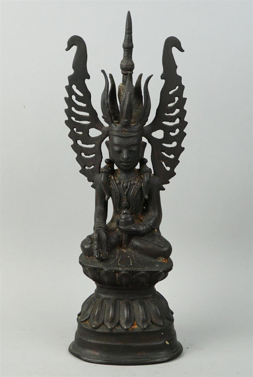 ARAKAN (BURMA) BRONZE FIGURE OF