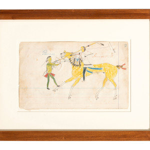 Arapaho Drawing from the Edwards