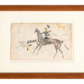 Arapaho Drawing from the Edwar