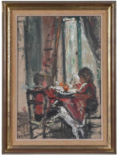 ARBIT BLATAS ABSTRACT PAINTING OF