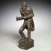 ARBIT BLATAS, PATINATED BRONZE
