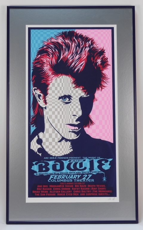 ARC IRIS DAVID BOWIE POP ART