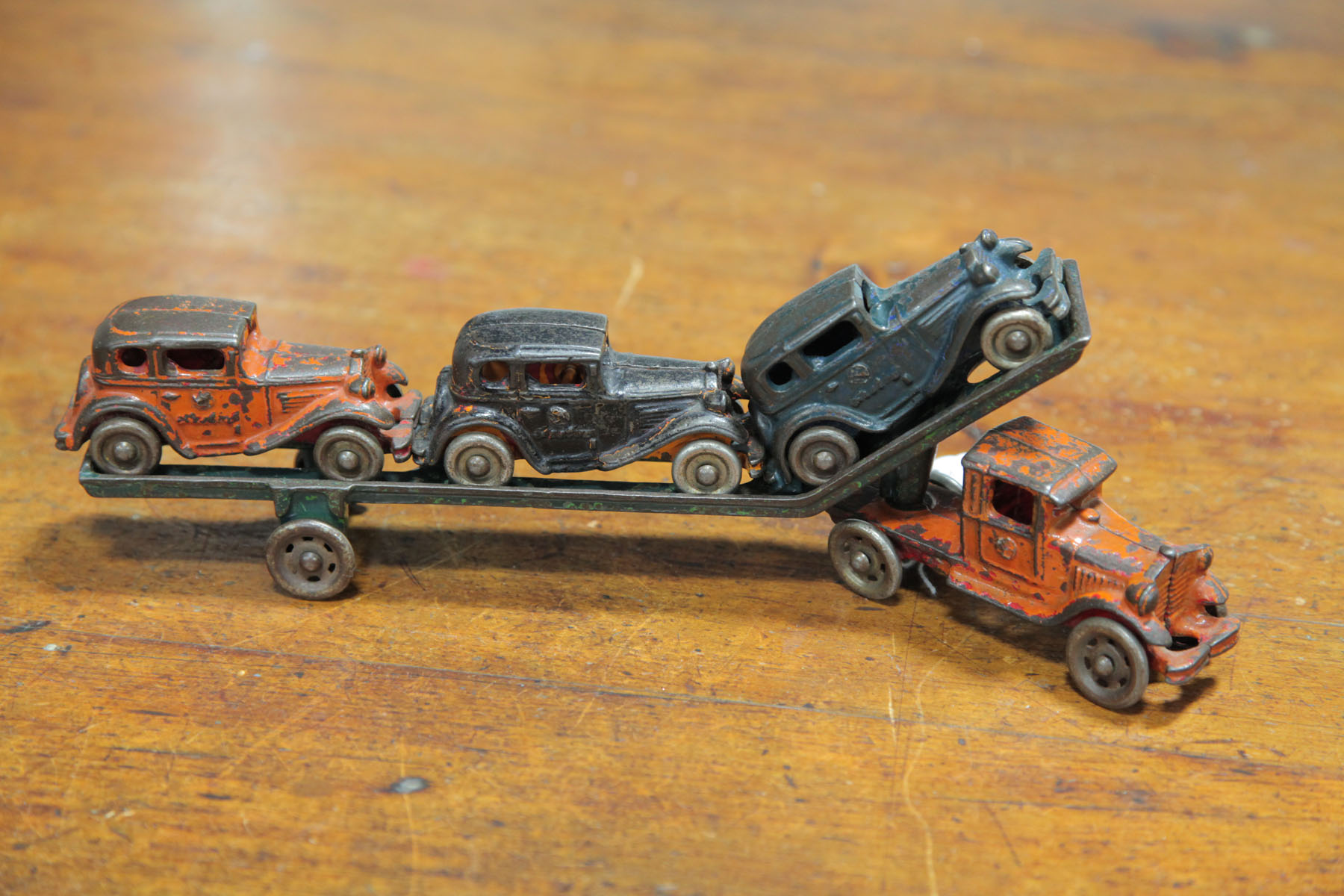 ARCADE CAST IRON SEMI-TRUCK AND