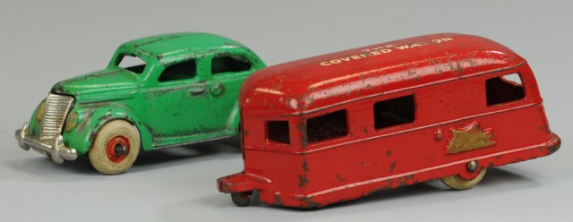 ARCADE COVERED WAGON AND SEDAN Cast
