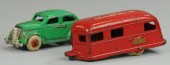 ARCADE COVERED WAGON AND SEDAN