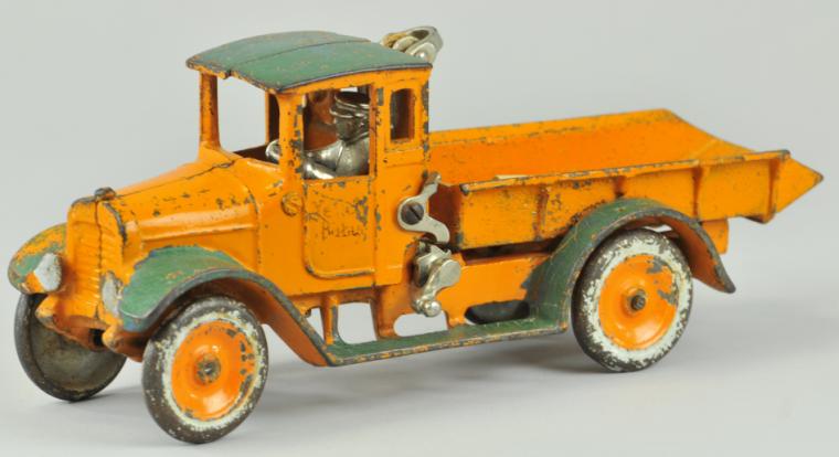 ARCADE YELLOW BABY DUMP TRUCK