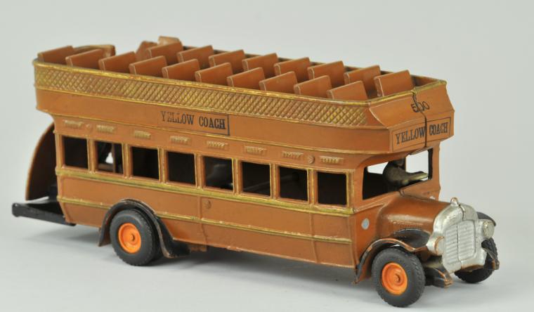 ARCADE YELLOW COACH BUS c. 1926