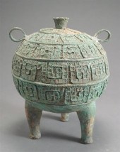ARCHAIC-STYLE VERDIGRIS PATINA