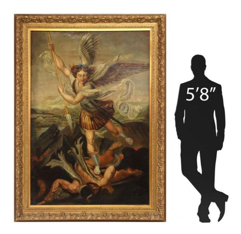 ARCHANGEL MICHAEL VANQUISHING SATAN