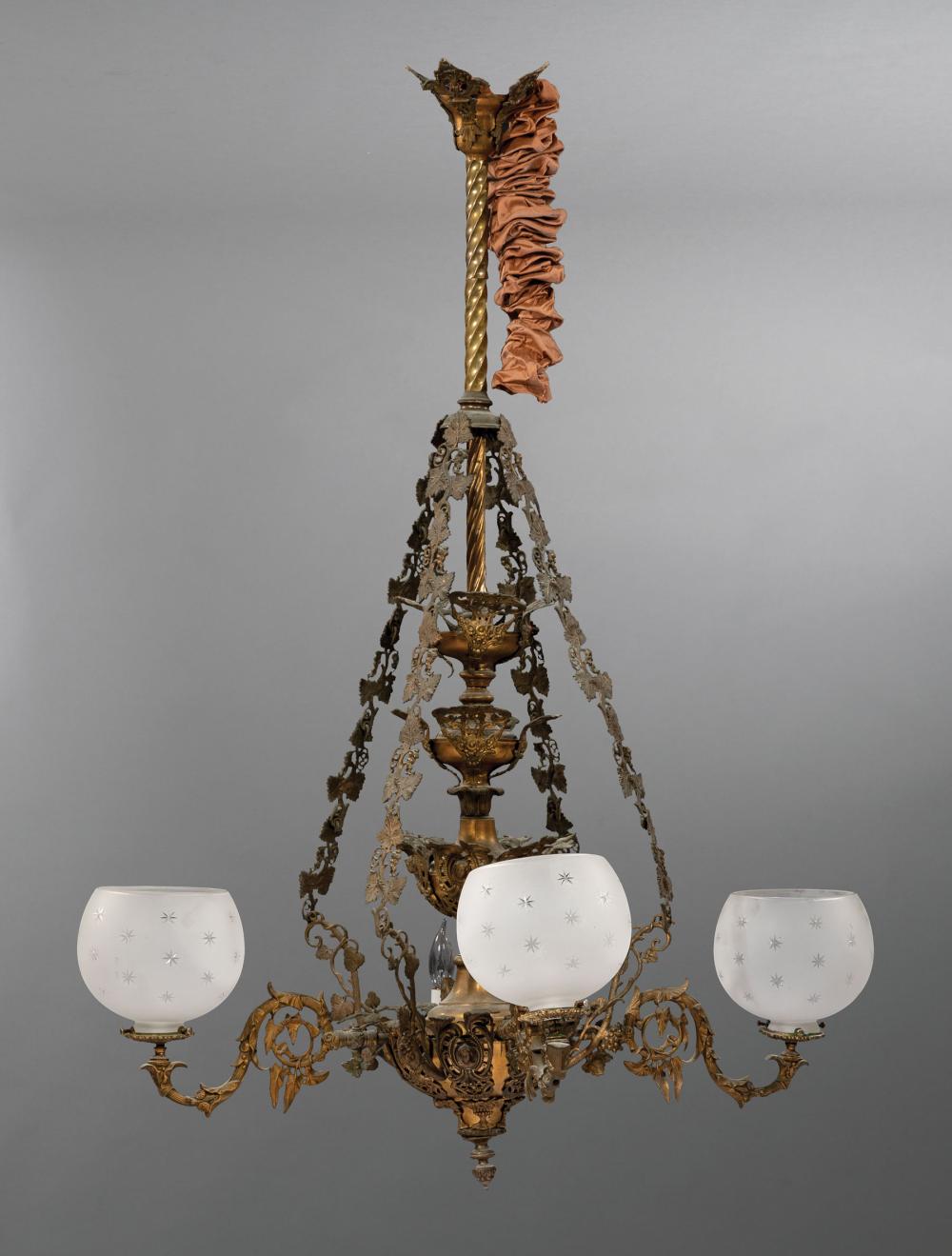 ARCHER & WARNER BRONZE FOUR-LIGHT