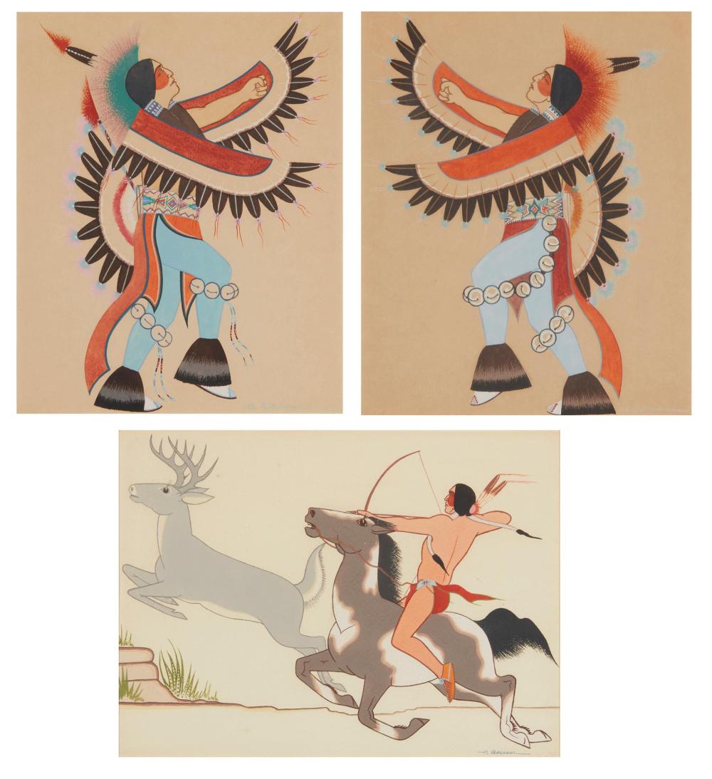 ARCHIE BLACKOWL (1911-1992,