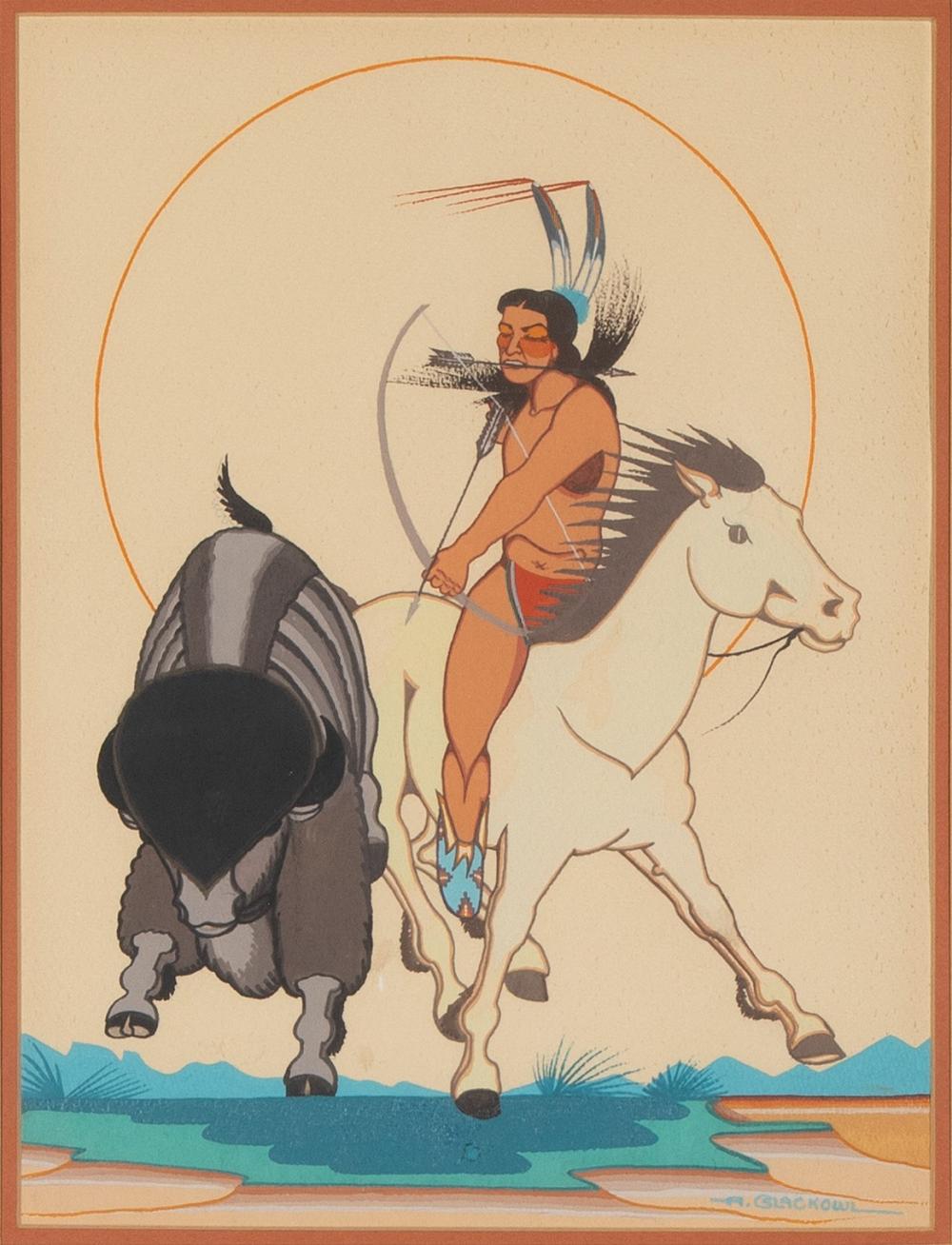 ARCHIE BLACKOWL, UNTITLED