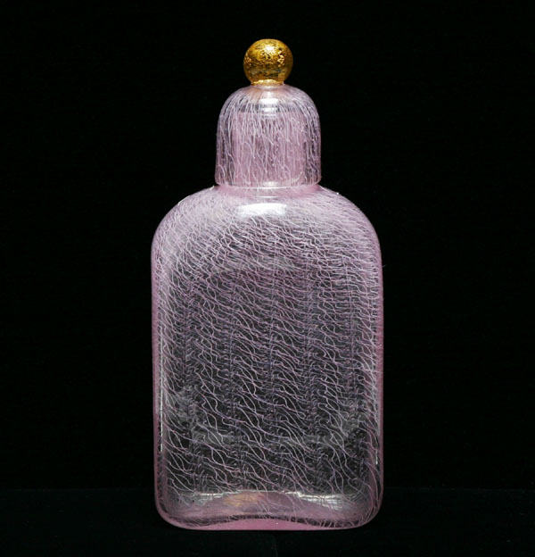 Archimede Seguso pink merletto