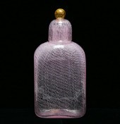 Archimede Seguso pink merletto
