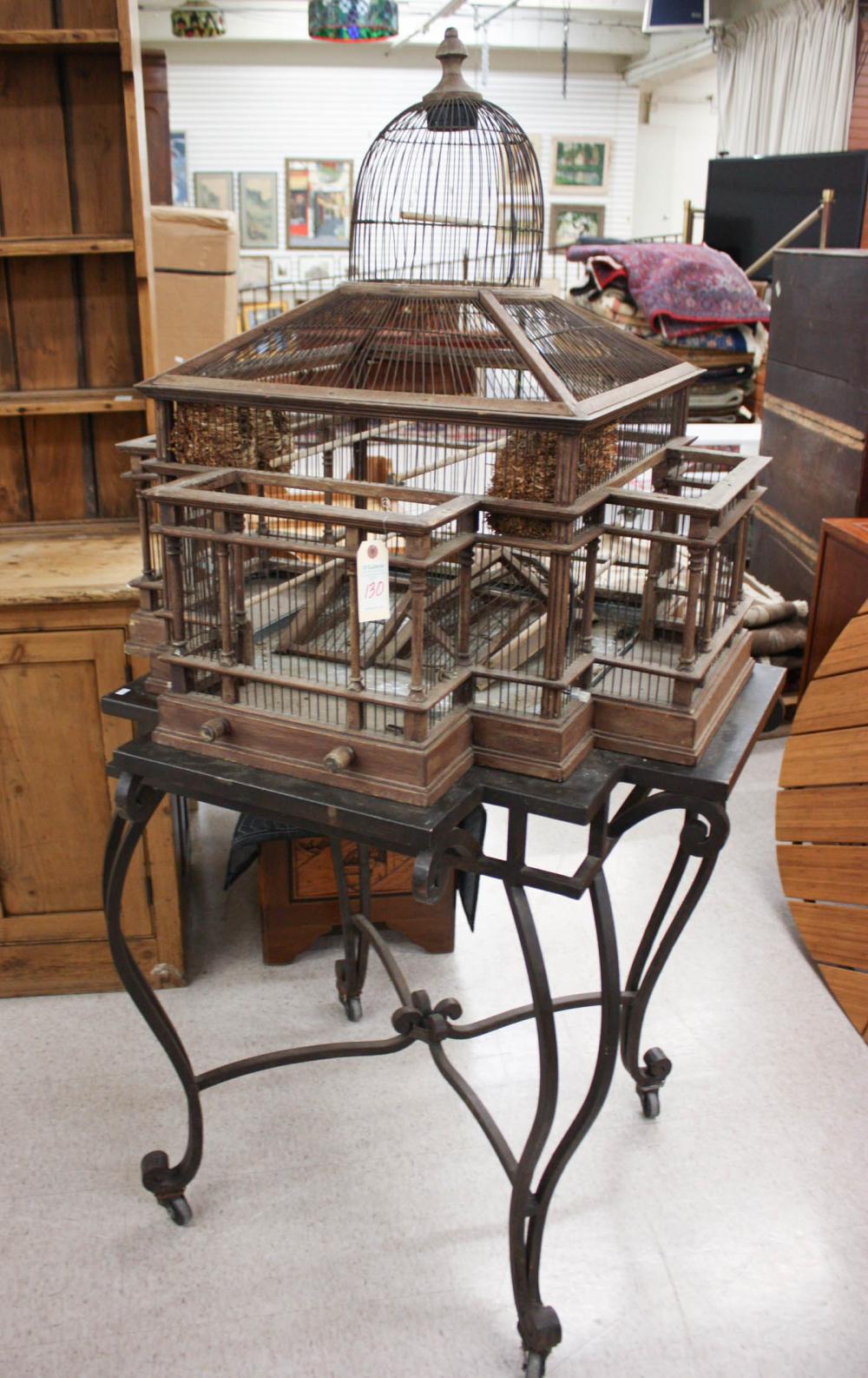 ARCHITECTURAL BIRDCAGE ON