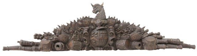 ARCHITECTURAL CARVED HERALDIC