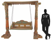 ARCHITECTURAL CARVED JHULA/ CA