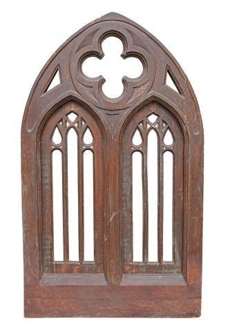 ARCHITECTURAL CARVED WOOD GOTHIC